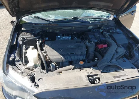 2013 Mitsubishi Lancer Sportback Es из США, поврежденный, VIN JA32X2HUXDU012760